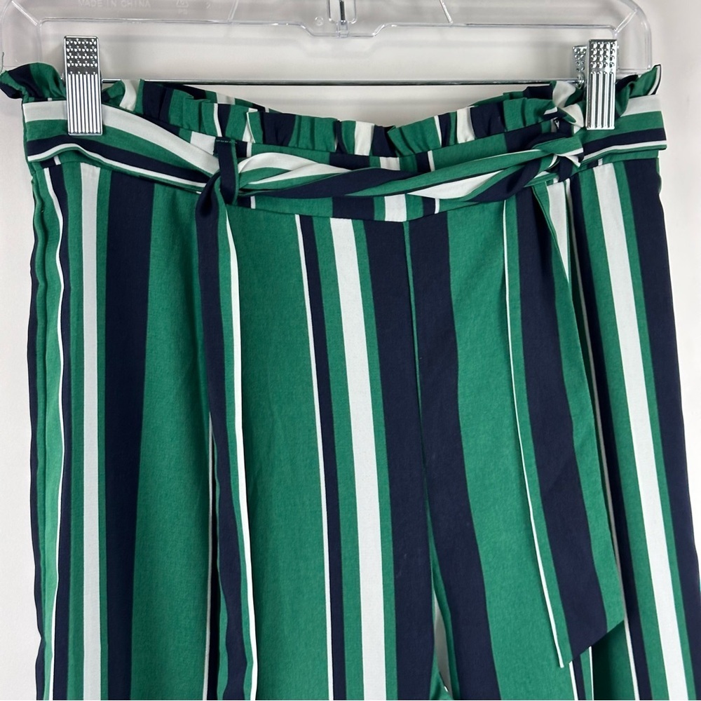 Forever 21 Women's Striped Belted Palazzo Pants - Picture 4 of 7